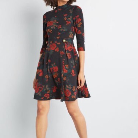 Modcloth Dresses & Skirts - ModCloth Proudest Moments Knit A-line dress.